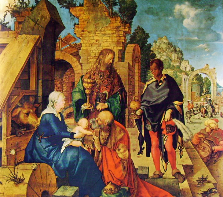 Adorazione dei Magi di Albrecht Dürer – Firenze