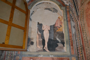 Santa Caterina a Villanova Mondovì di Rufino di Alessandria dipinto tra il 1410 e il 1415