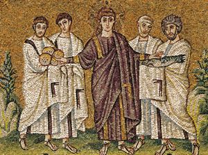 Ravenna – Chiesa di Sant’Apollinare Nuovo – mosaico V secolo