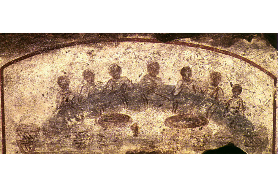 Roma -catacomba di San Callisto –IV secolo 